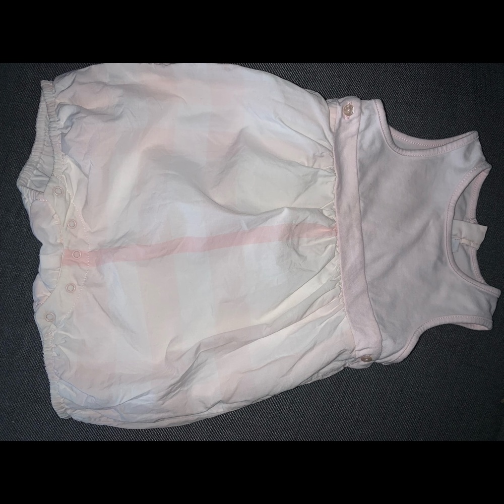 Pink summer onesie